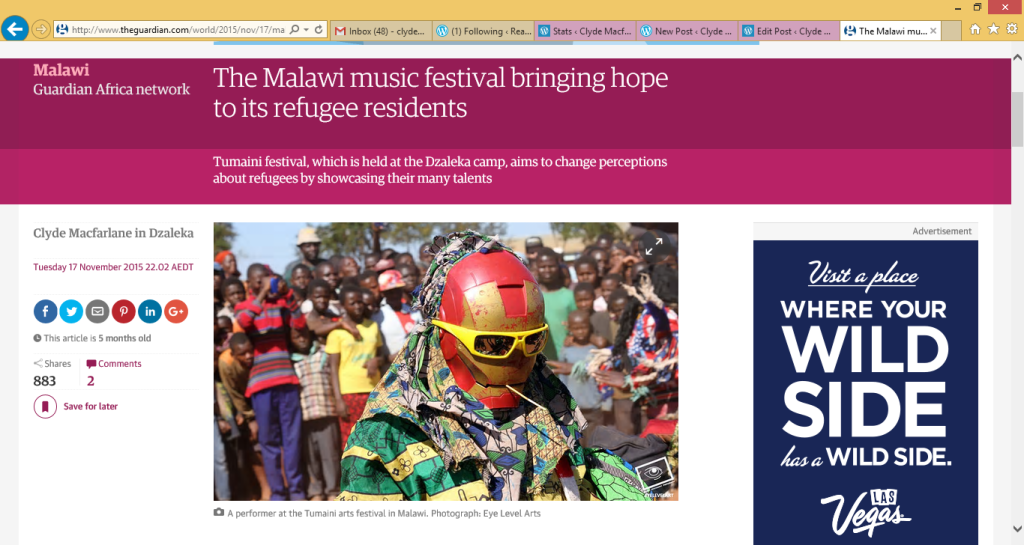 The Malawi music festival bringing hope to its refugee&nbsp;residents