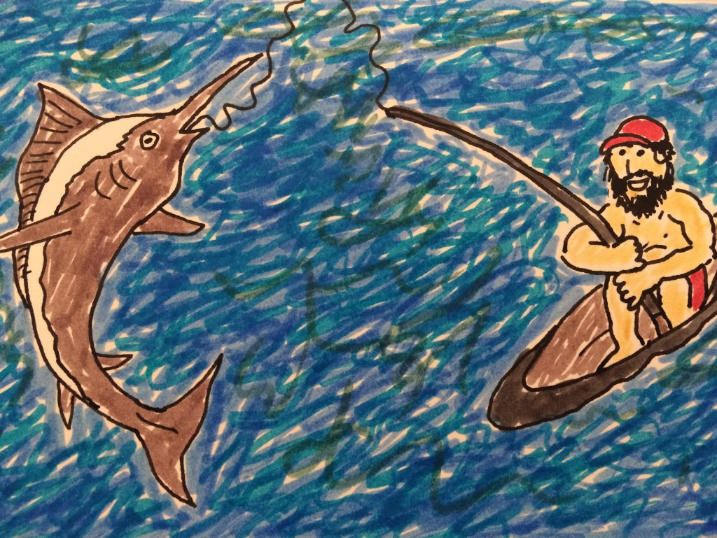 Birthday Fishing Marlin